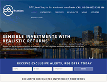 Tablet Screenshot of btlinvestors.com